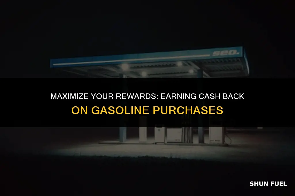 do you earn 2 percent cash back on gasoline