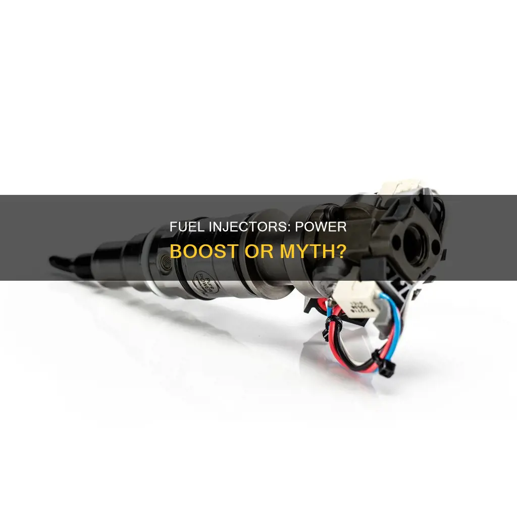 do you gain power with fuel injectors