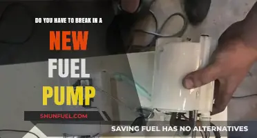 Breaking In a New Fuel Pump: Necessary or Not?
