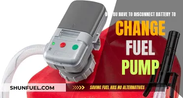 How to Change a Fuel Pump: Disconnecting the Battery