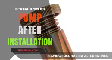 Priming Your Fuel Pump: Post-Installation Necessity or Optional Step?