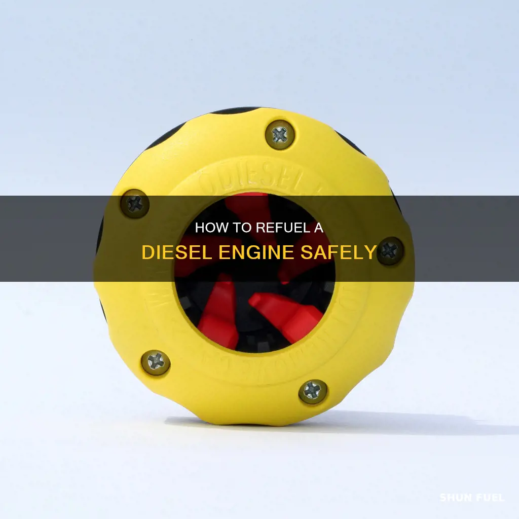 do you have to turn off a diesel when fueling