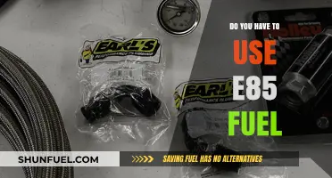 E85 Fuel: Is It Necessary for Your Vehicle's Performance?