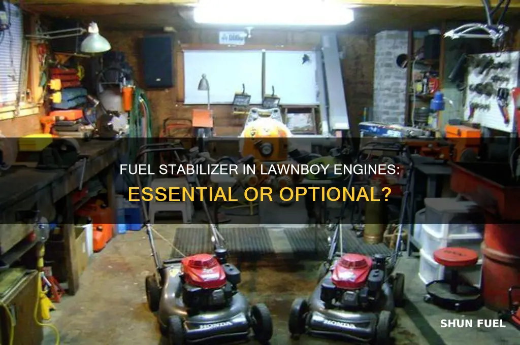 do you have to use fuel stabilizer in lawnboy engines