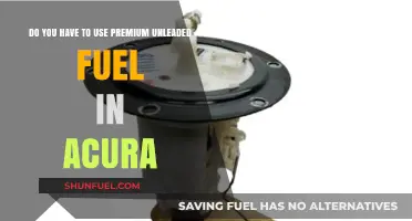 Premium Unleaded Fuel: Is It Necessary for Your Acura?