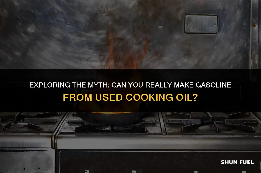 do you make gasoline com oil