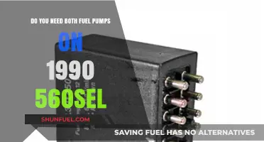 Dual Fuel Pumps in 1990 560SEL: Are Both Necessary?