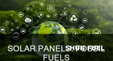 do you need fossil fuels to make solar panels