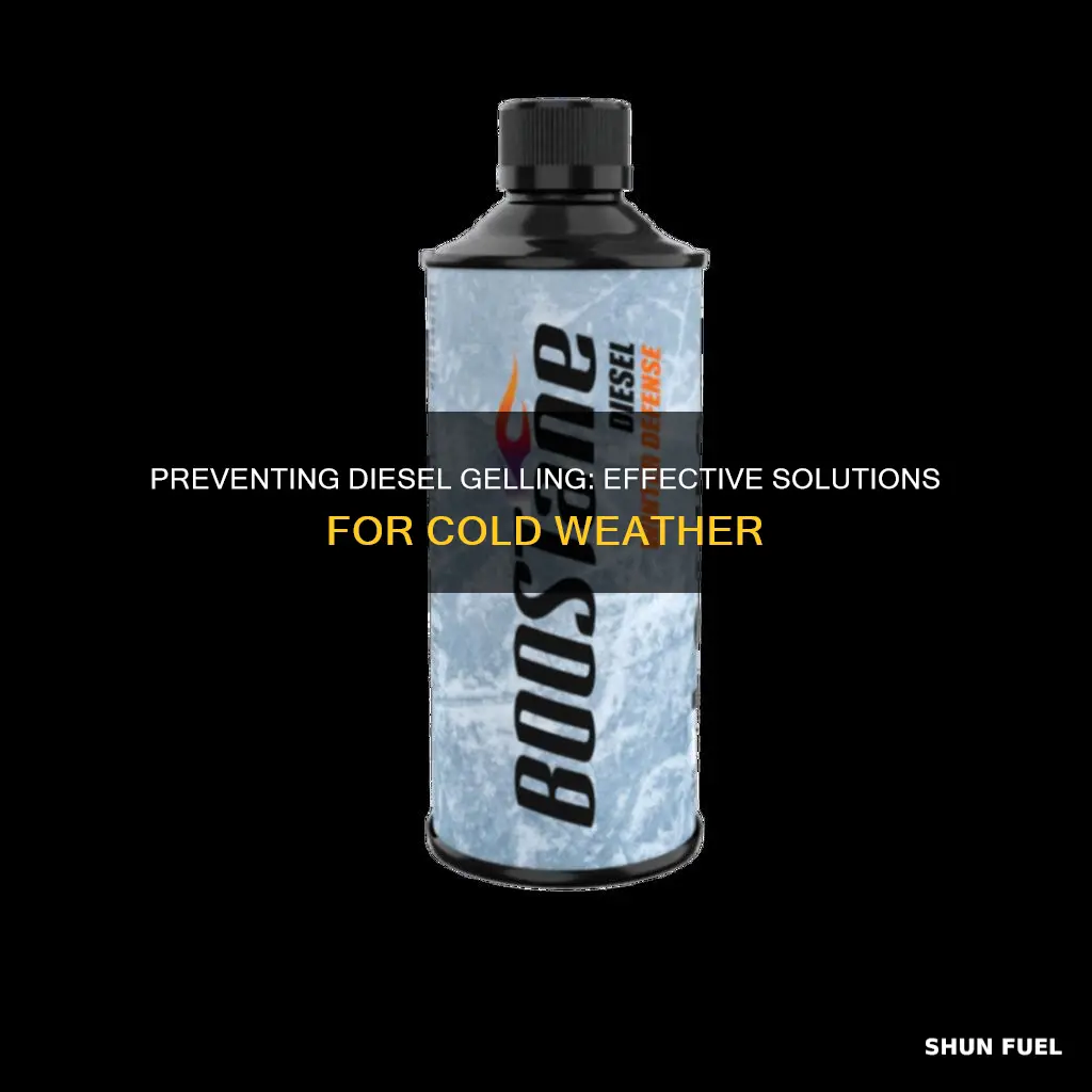 do you need something to keep diesel fuel from gelling
