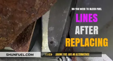 Bleed Fuel Lines: Essential Step After Replacement