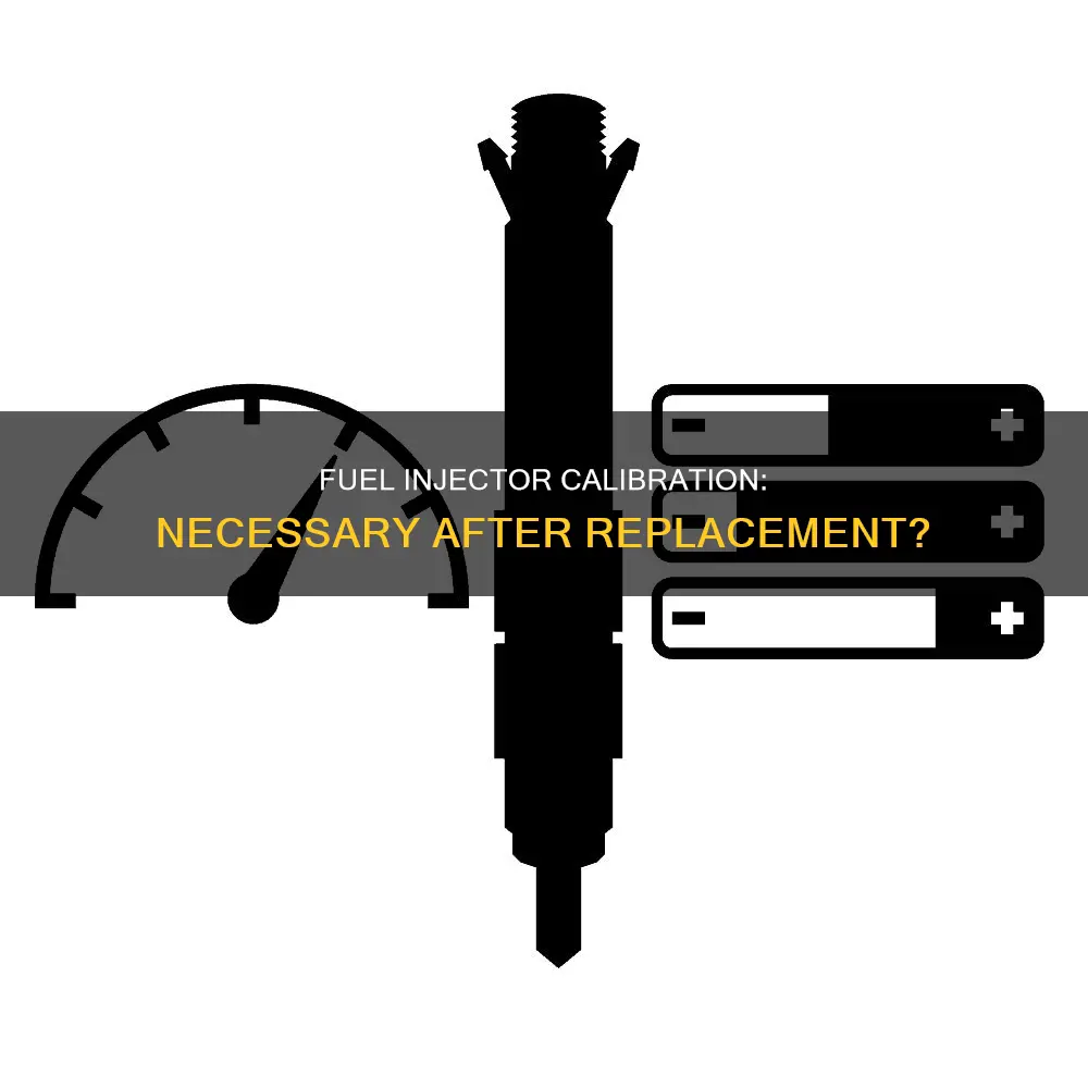 do you need to calibrate fuel injectors after replacing
