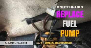 Fuel Pump Replacement: Draining Gas or Not? Uncover the Truth