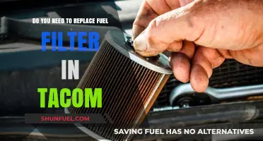 Fuel Filter Maintenance: When and How to Replace in a Tacoma