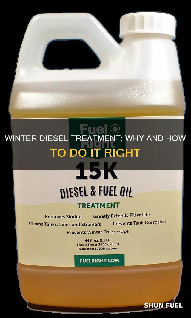 do you need to treat diesel fuel in winter