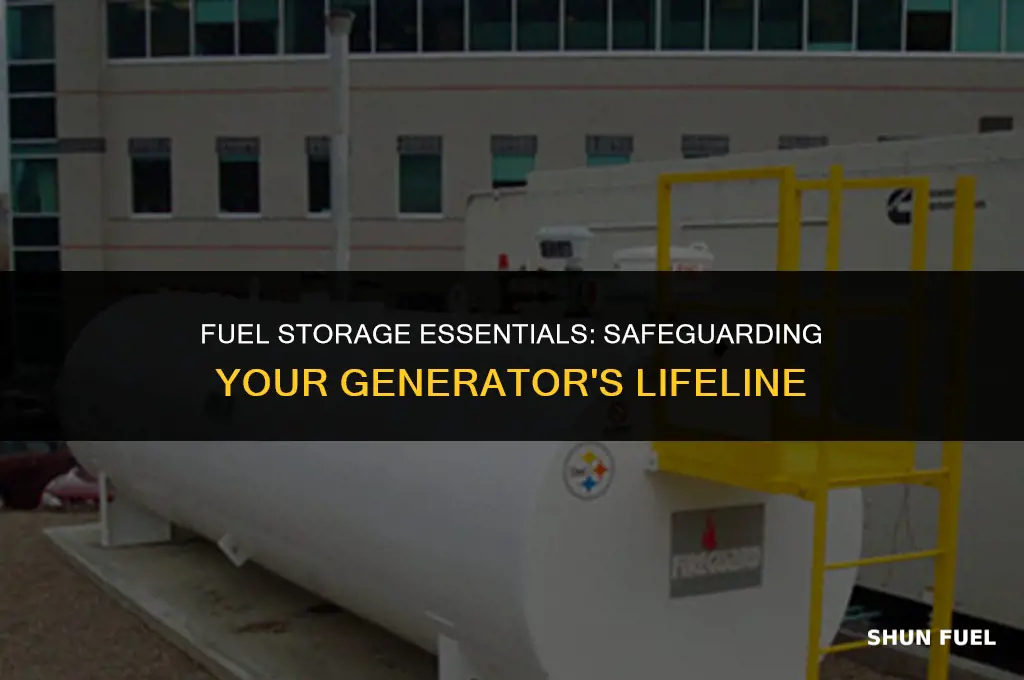 do you need tostore gasoline for a generrator