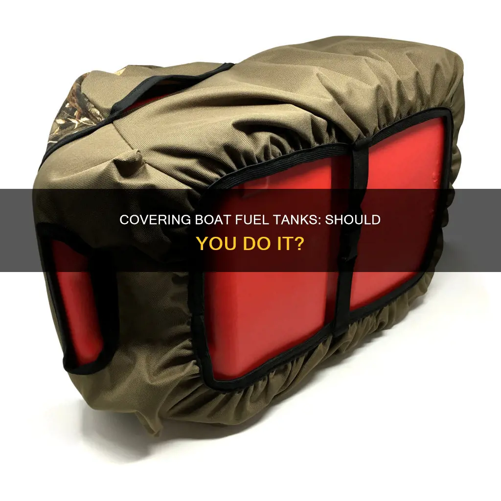do you permanently cover a boat fuel tank