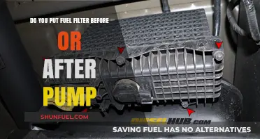 Fuel Filter Placement: Before or After the Pump?