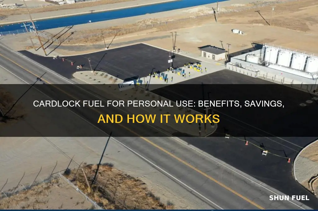 do you use cardlock fuel for personal use