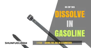 Will Zip Ties Dissolve in Gasoline? A Practical Guide