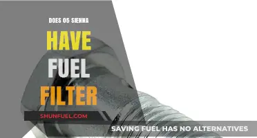 Fuel Filter Presence in the 2005 Toyota Sienna