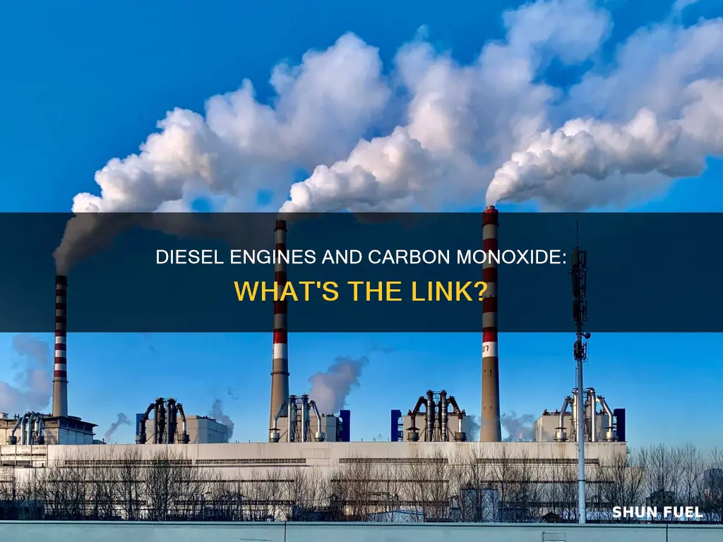 does 1 diesel fuel leave carbon monoxide