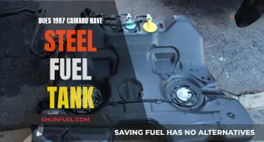 Steel Fuel Tanks: A Feature of the 1987 Camaro