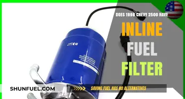 Where is the Fuel Filter on a 1996 Chevy 2500?