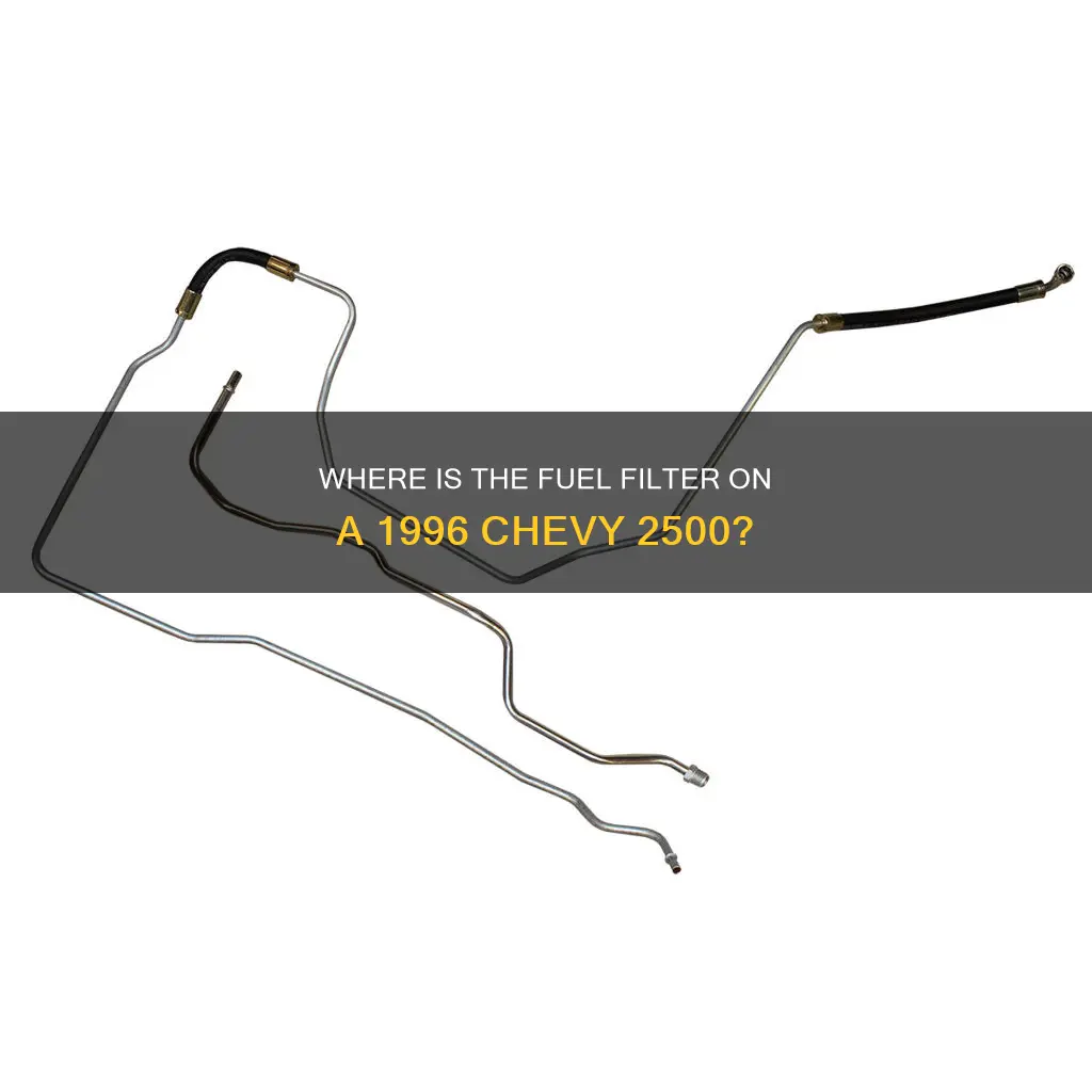 does 1996 chevy 2500 have inline fuel filter