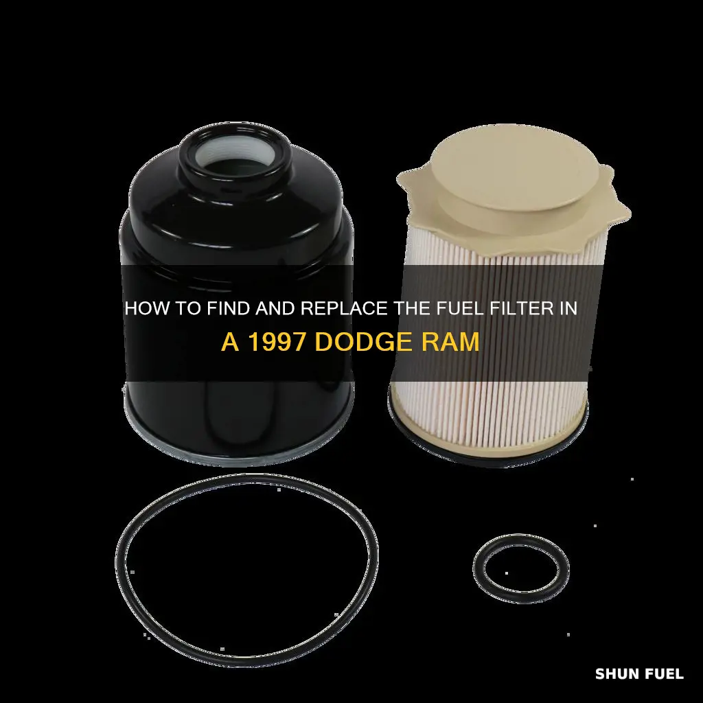 does 1997 dodge ram have a fuel filter