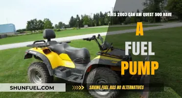 Does the 2003 Can-Am Quest 500 Have a Fuel Pump?