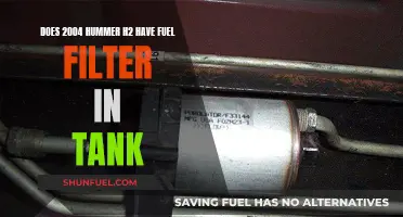 Where is the Fuel Filter on a Hummer H2?
