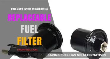 Toyota Avalon Fuel Filter: Replaceable or Not?