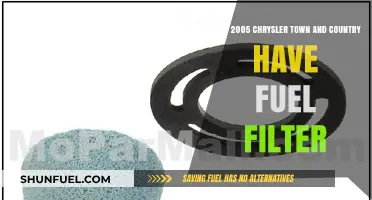 Chrysler Town and Country: Where's the Fuel Filter?