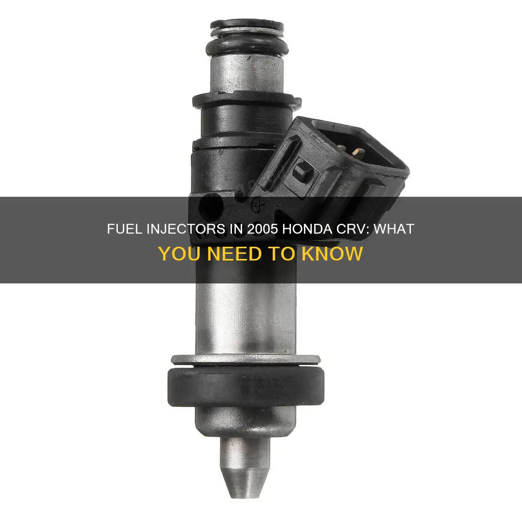does 2005 honda crv have fuel injectors