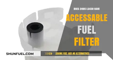 Lexus LS430: Accessible Fuel Filter?