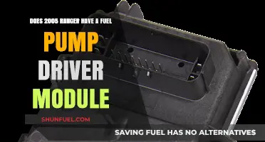 Does the 2005 Ranger Have a Fuel Pump Driver Module?