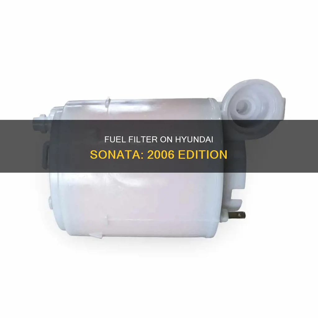 does 2006 hyundai sonata have fuel filter