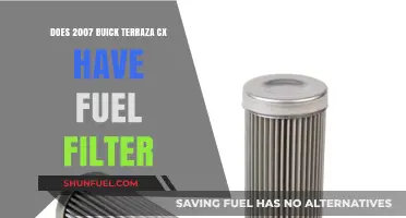 Buick Terraza CX: Where's the Fuel Filter?