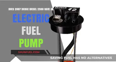 Electric Fuel Pump in Dodge Diesel 2500: 2007 Model's Feature