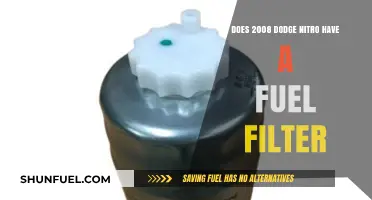Where's the Fuel Filter on a 2008 Dodge Nitro?