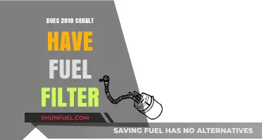 Fuel Filter Presence in 2010 Cobalt Models