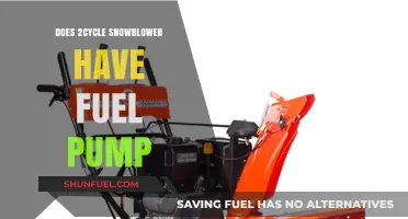 Do 2-Cycle Snowblowers Require a Fuel Pump? Find Out Here
