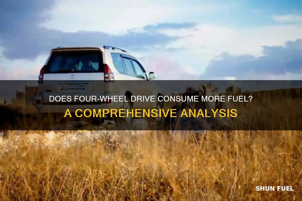 does 4wd use more fuel