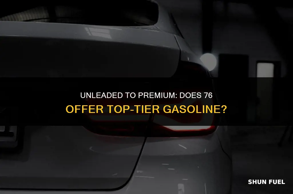 does 76 sell top tier gasoline