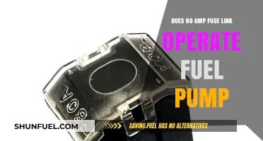 Can an 80 Amp Fuse Link Safely Operate a Fuel Pump?