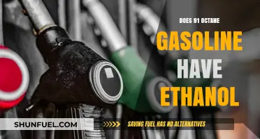 Ethanol Content in 91 Octane Gasoline: A Comprehensive Guide