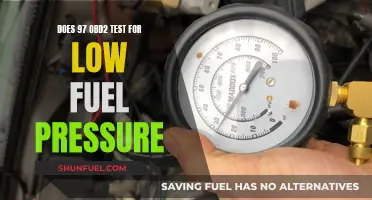 How OBD2 Diagnoses Low Fuel Pressure in 97+ Vehicles