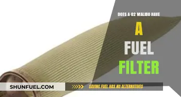 Where is the Fuel Filter on a 2002 Malibu?