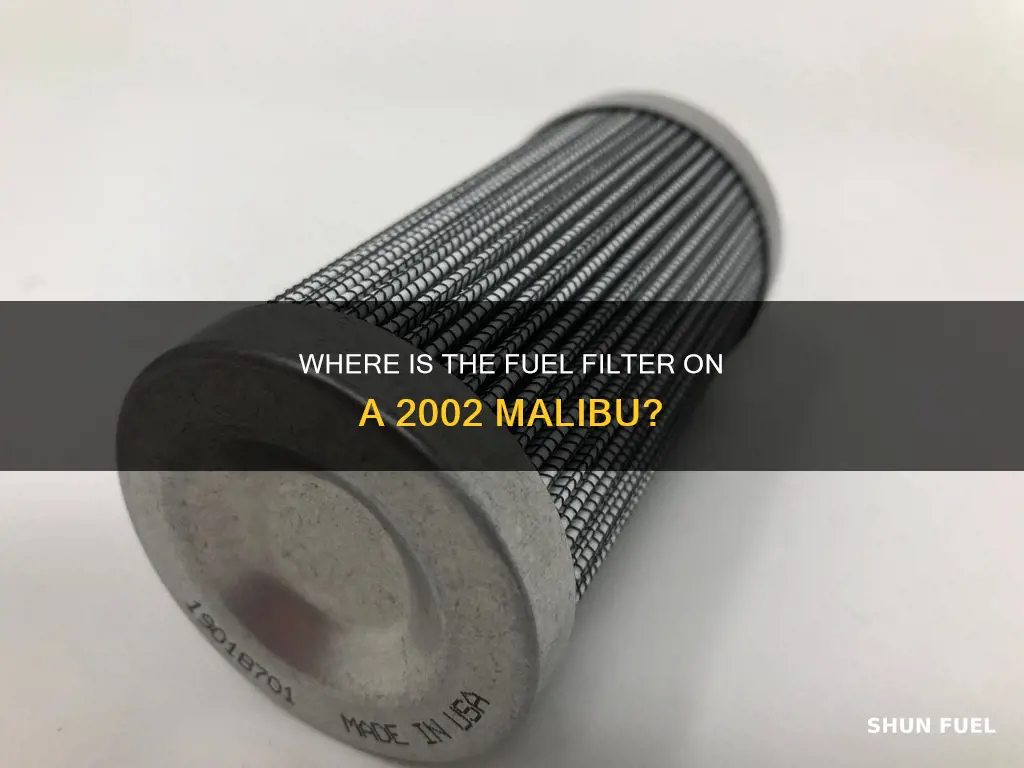 does a 02 malibu have a fuel filter
