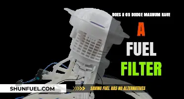Where is the Fuel Filter on a 2005 Dodge Magnum?